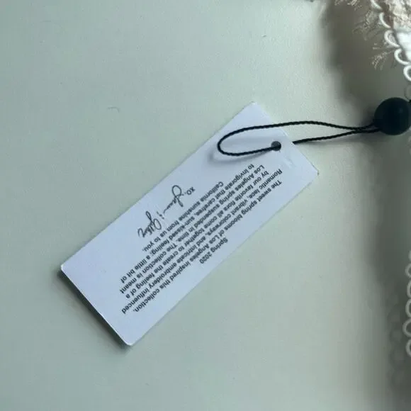 For Love and Lemons for Victoria’s Secret Fay Lace Thong Panty in White, XL NWT - Picture 6 of 8